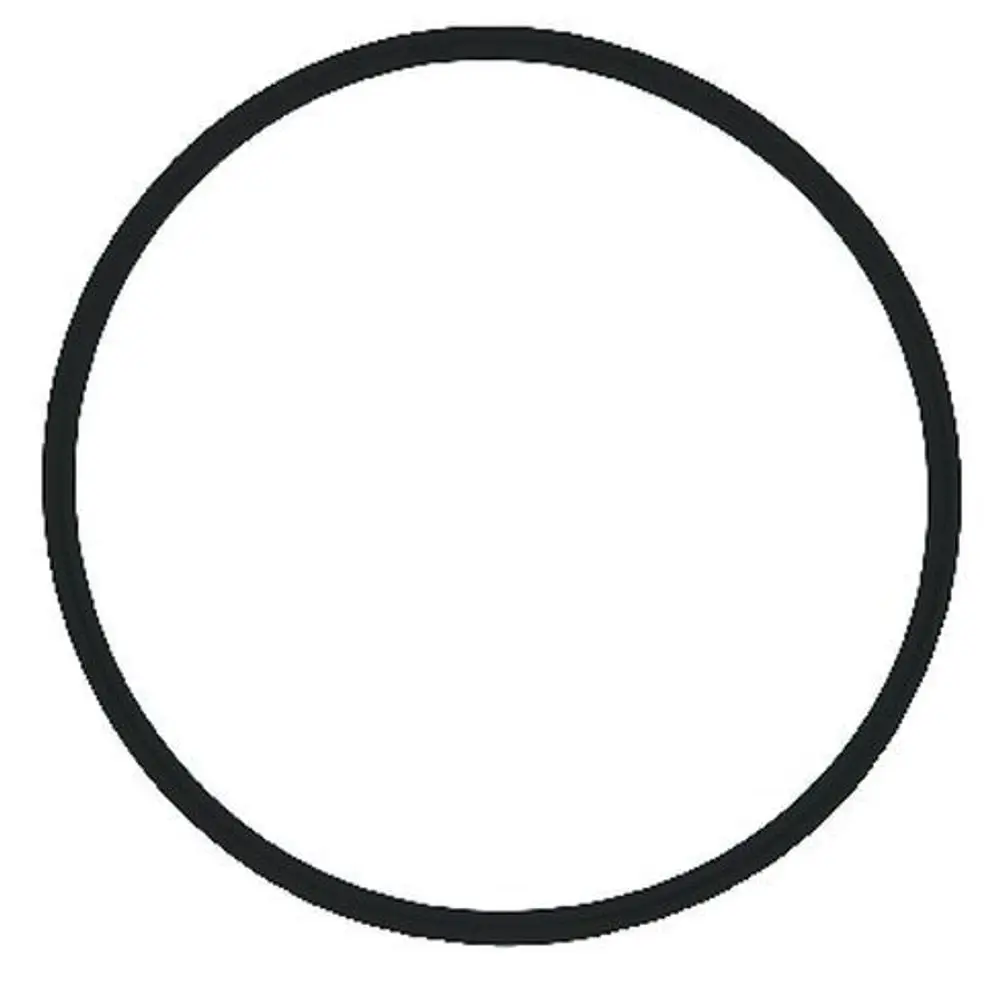 Schwarzer O-Ring mit runder Form, der als Dichtungselement verwendet wird, passend für Produkte von Syr.